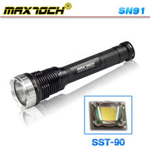 Maxtoch SN91 светодиод высокой мощности дальнего света 26650 аккумуляторная факел